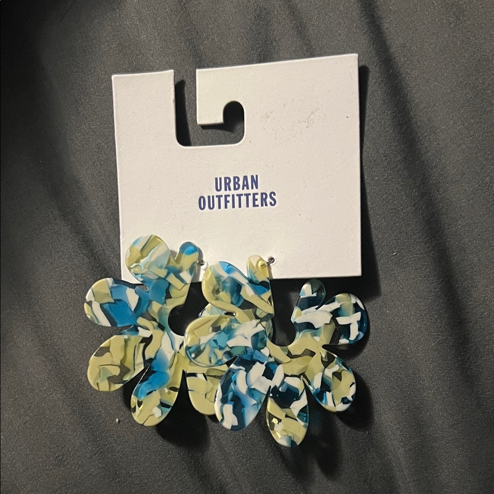 Urban Outfitters Blue and Yellow Butterfly Accessories